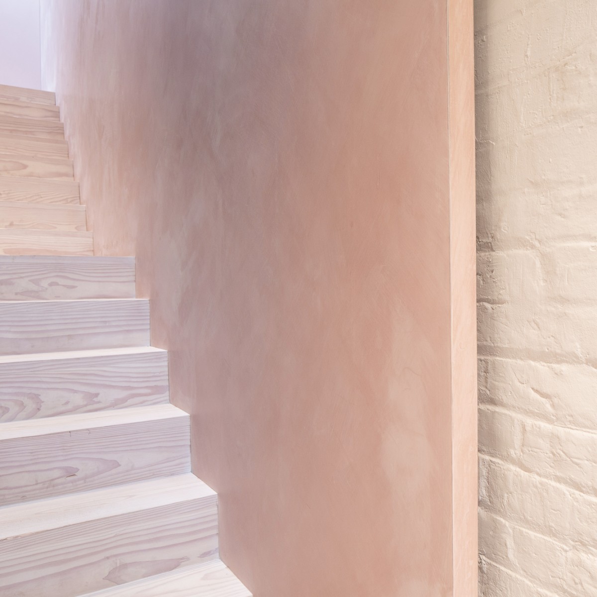 plaster stairs