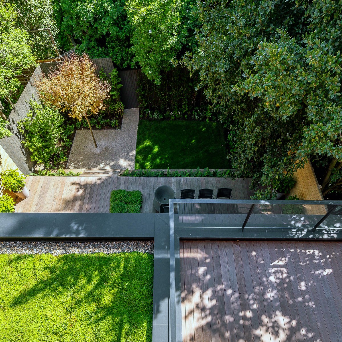 garden from above