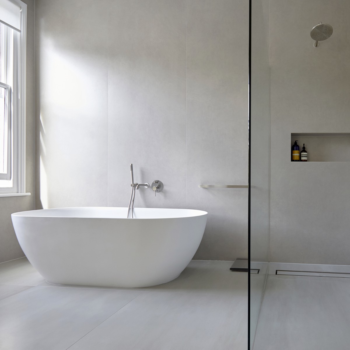 bathroom with window