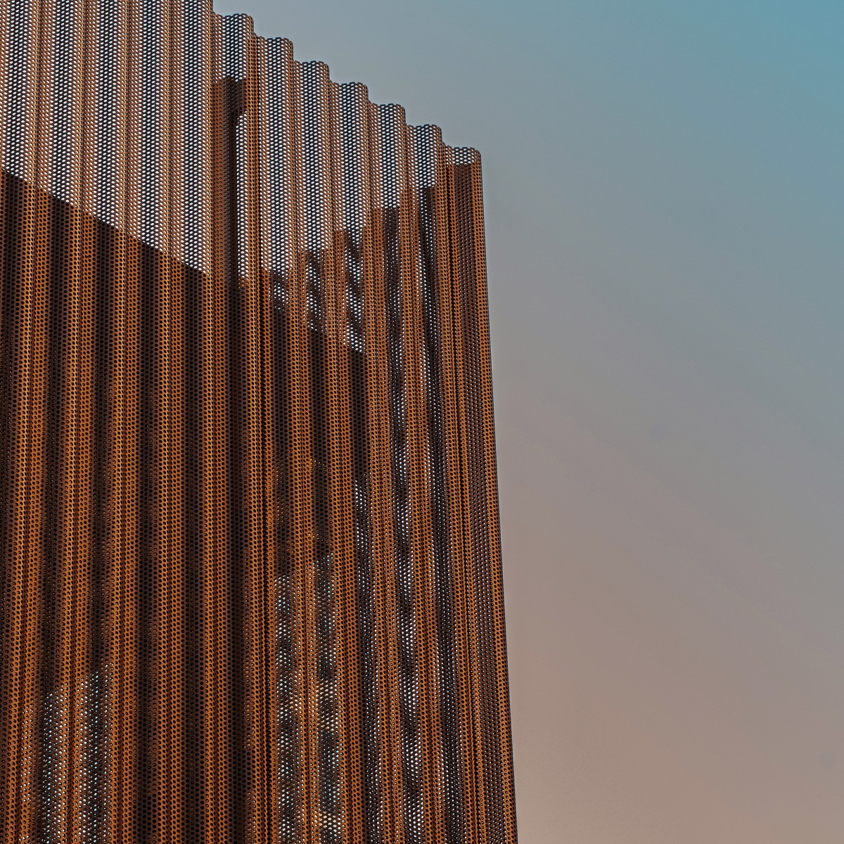 perforated mesh cladding